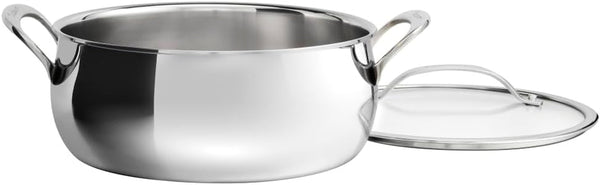Pureclad™ Triple Ply Stainless Steel 4.5 Qt. Dutch Oven W/Cover, PCT3545-241