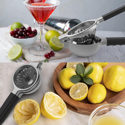 Lemon Squeezer 304 Stainless Steel Large Metal Manual Citrus Juicer5