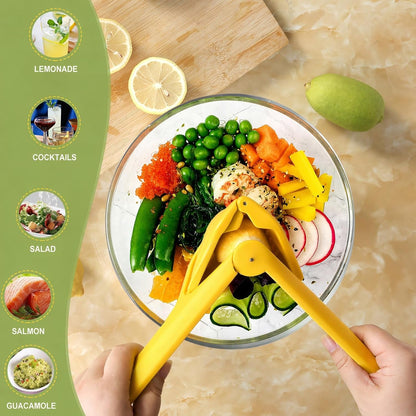 Lemon Squeezer, Effortless Manual Flat Lime Juicer Hand Press | Easy to Make Juice from Lemon, Lime, Citrus, Orange, Fruits, Folds Design for Saving Space Storage4