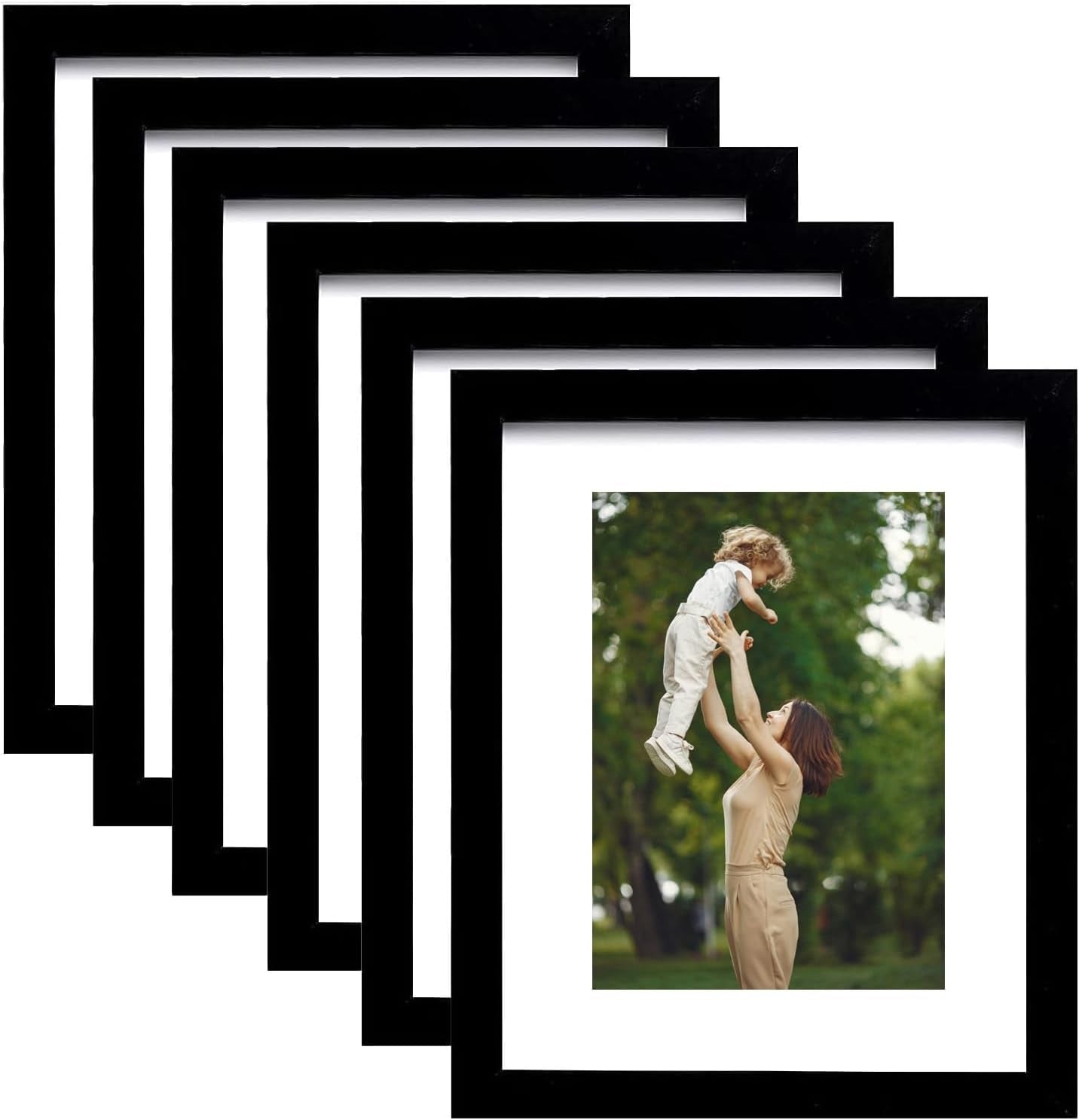 8x10-black-picture-frame-set-of-6-wall-or-tabletop