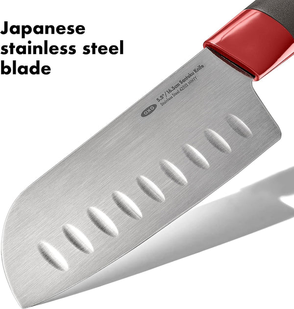 OXO Outdoor Santoku Knife with Locking Sheath - 5.5"5