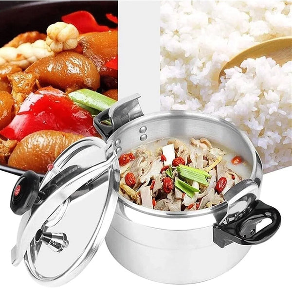 Pressure Cooker Household Gas Commercial Large Capacity, General Purpose Restaurant, Hotel Canteen, Hotel Explosion-Proof Commercial Pressure Cooker (Size : 15L)2