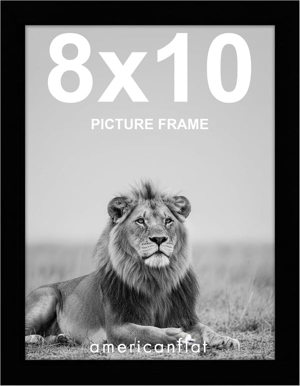 8X10 Picture Frame - Engineered Wood - Black1
