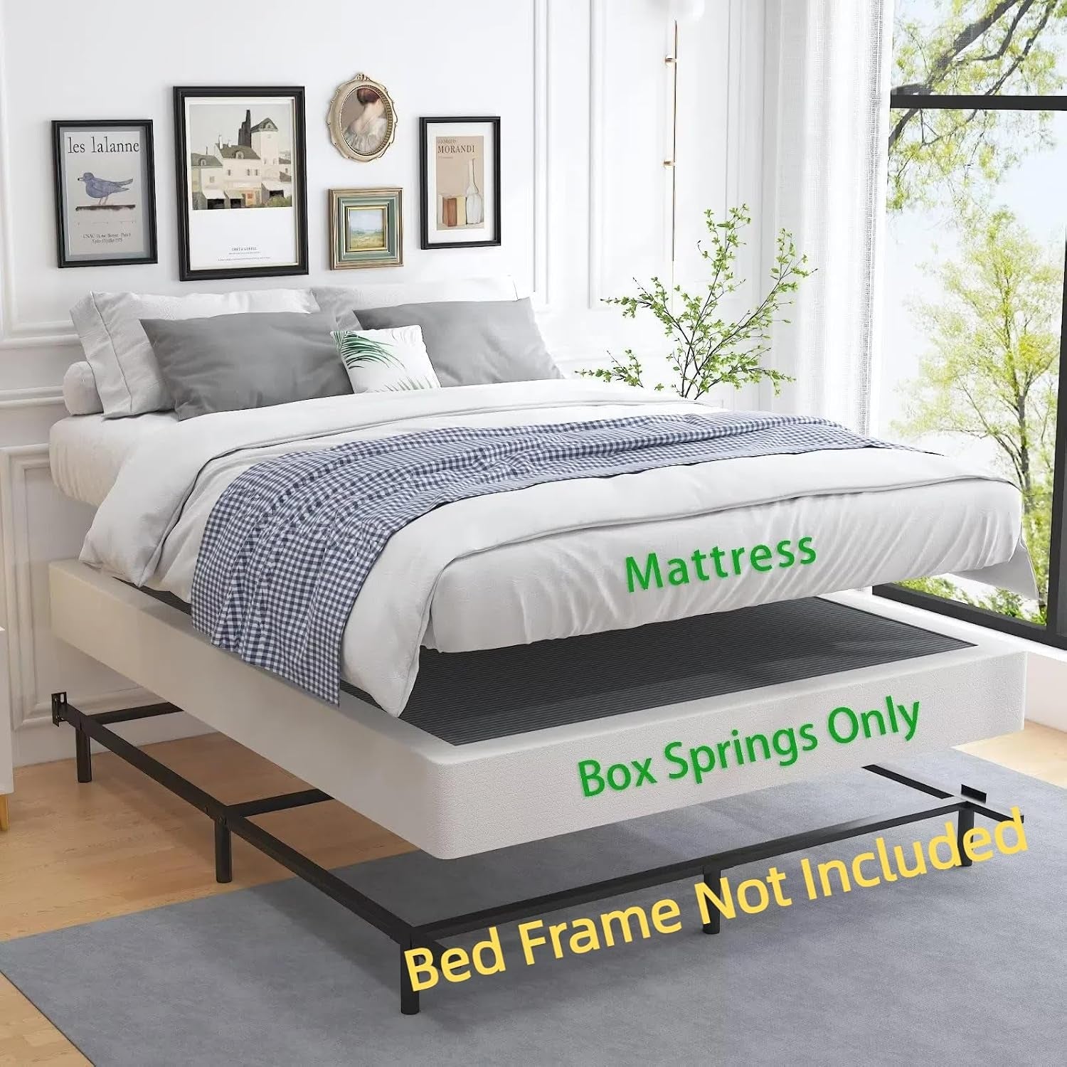 7-inch-box-spring-queen-mattress-foundation-with-easy-clean-cover-3000lbs-weight-capacity-heavy-duty-metal-non-slip-no-noise-easy-assembly
