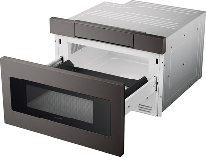 SMD2470AH Microwave Drawer Oven, 24-Inch, 1.2 Cubic Feet, 950 Watt, Concealed Control Panel with Digital LCD Display, Black Stainless Steel16