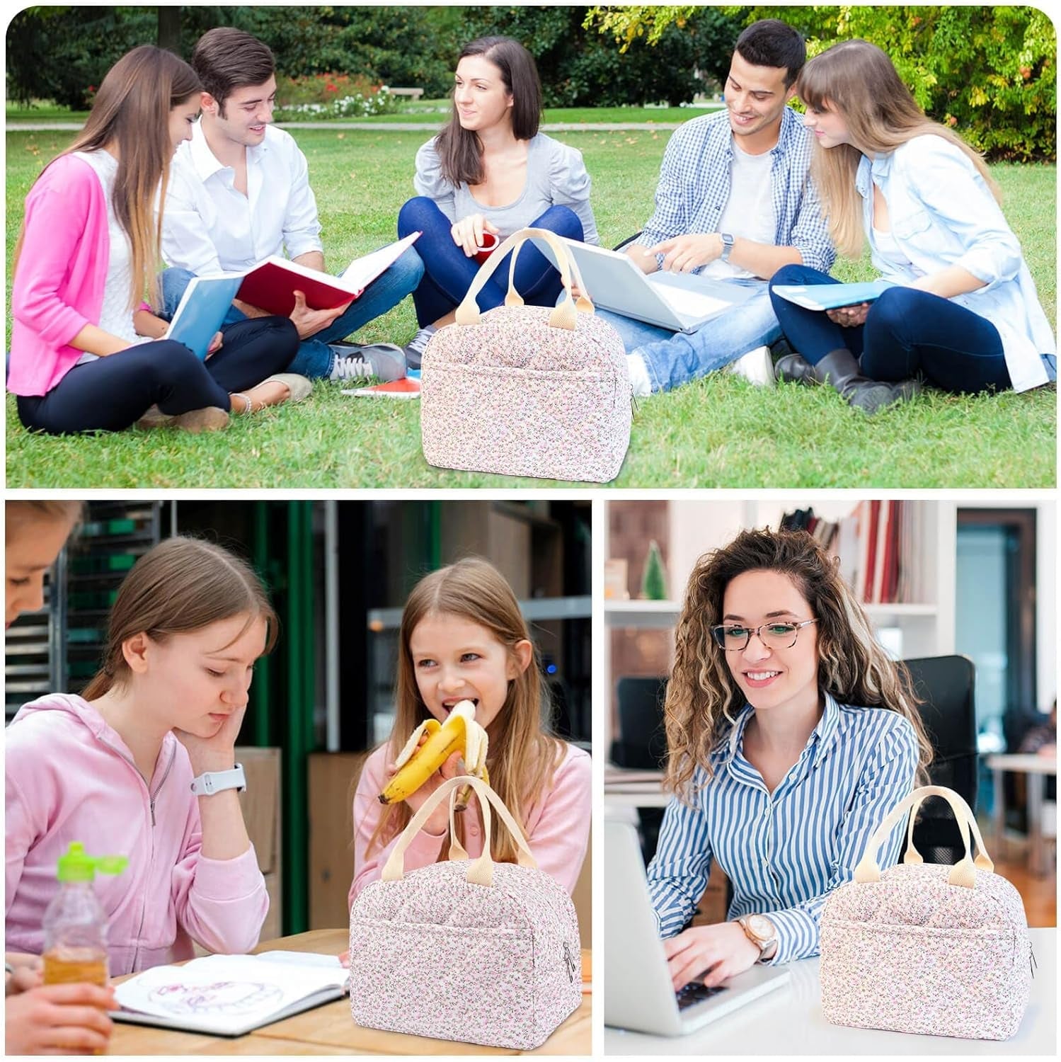 cotton-quilted-insulated-lunch-bag-reusable-quilted-floral-lunch-tote-bags