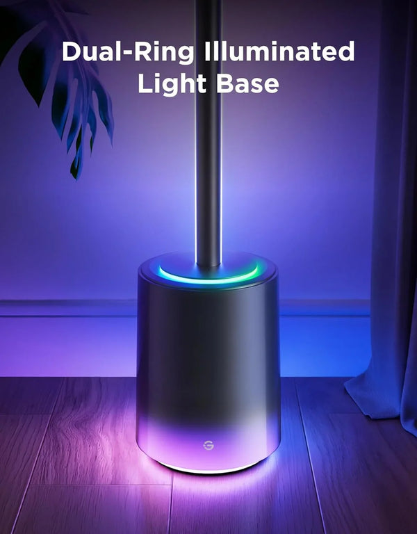 Govee Floor Lamp 3 with Luminblend+ Technology, 1000K-10000K Standing Lamp | Work with Matter, 2100Lm Modern Floor Lamps for Living Room, Bedroom, Office, Corner Lamp with Dynamic Scenes, Daysync3