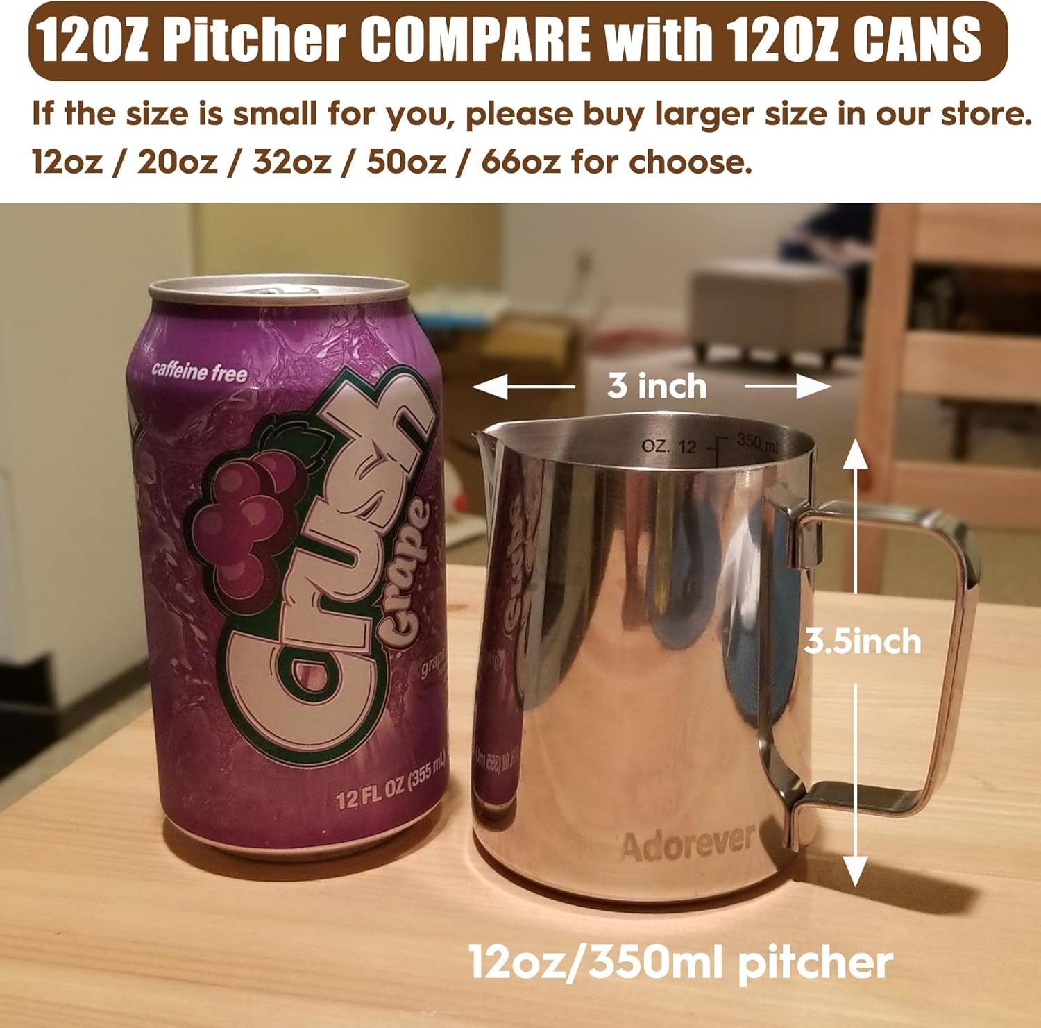 milk-frothing-pitcher-8-5oz-12oz-20oz-32oz-50oz-66oz-milk-frother-cup-stainless-steel-espresso-accessories-milk-steaming-pitchers-coffee-cappuccino-latte-art-barista-milk-jug-cup-with-art-pen-12oz