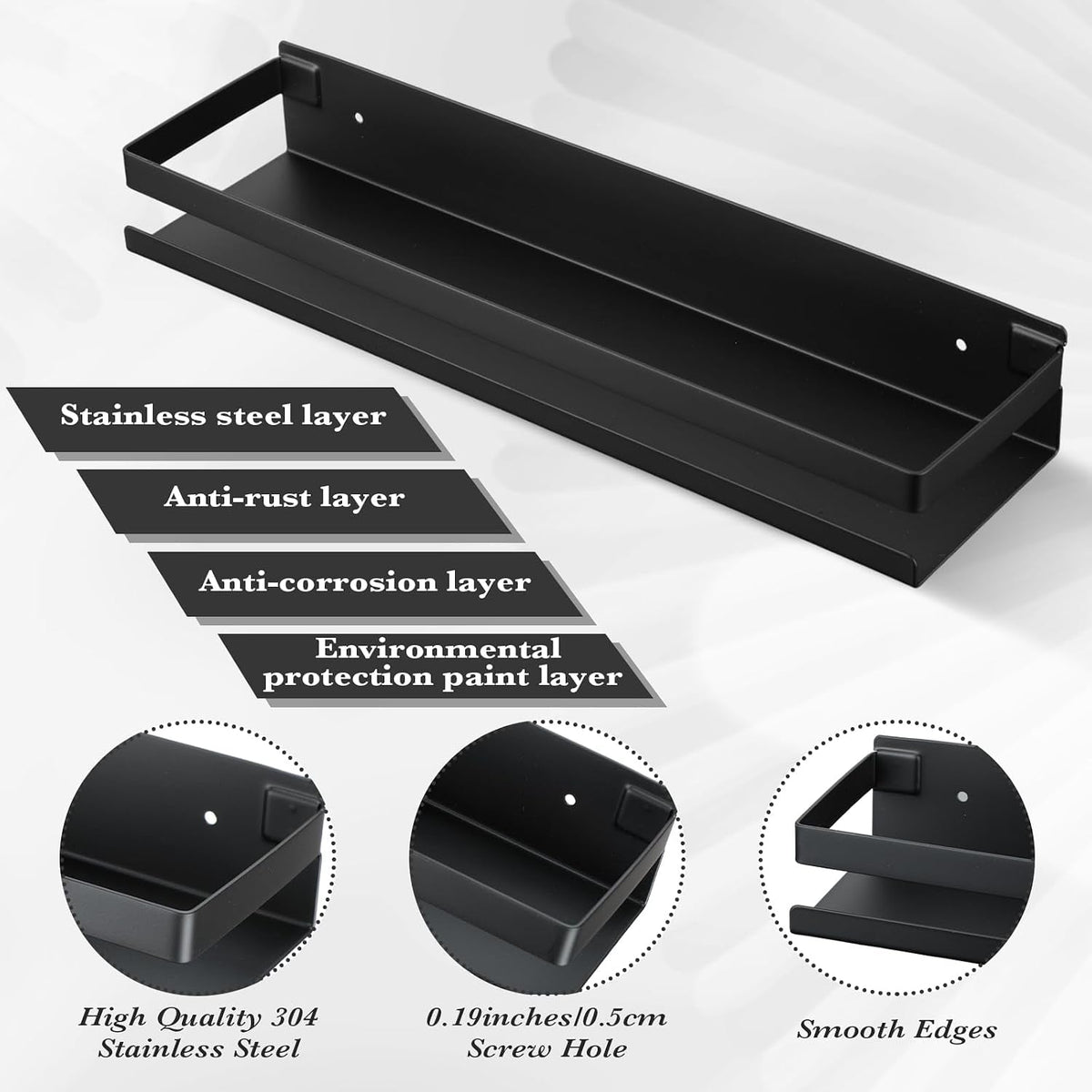2-pieces-stainless-steel-shelf-bathroom-shower-floating-shelves-wall-mounted-shower-caddy-basket-shelf-storage-organizer-shelves-for-bathroom-kitchen-living-room15-75-inch-40-cm-black