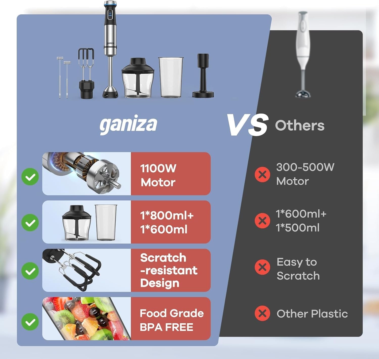 immersion-blender-handheld-6-in-1-corded-hand-blenders-immersion-stainless-steel-blade-15-speed-stick-blenders-electric-800ml-mixing-beaker-600ml-chopper-whisk-frother-potato-masher