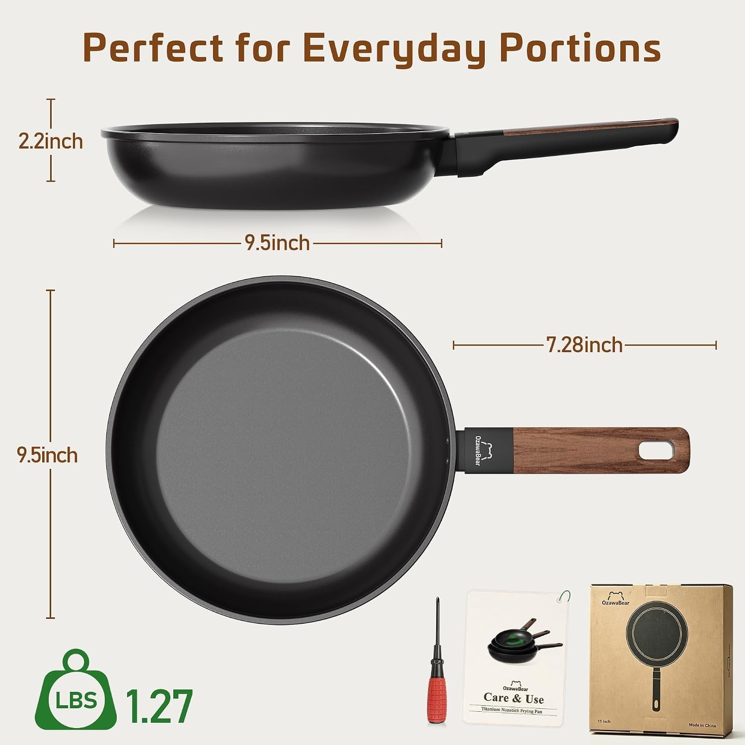 non-stick-frying-pan-skillet-titanium-coating-fry-pan-egg-pan-omelet-pan-nonstick-healthy-induction-cookware-chefs-pan-pfas-pfoa-ptfe-free-9-5-inch
