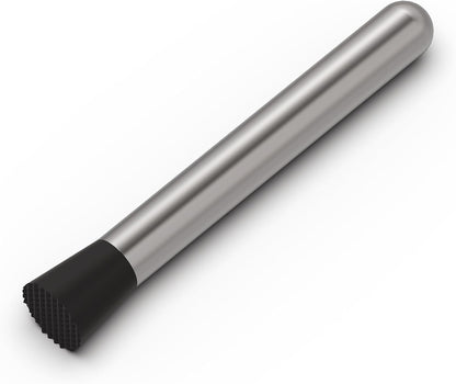 8" Stainless Steel Muddler for Cocktails, Bar Tool for Drinks | Ideal for Mojitos Cocktails, Ice Fruit Fruit Drinks, Lemon Smasher & Ice Crushing, Home & Kitchen Bartending Accessories1
