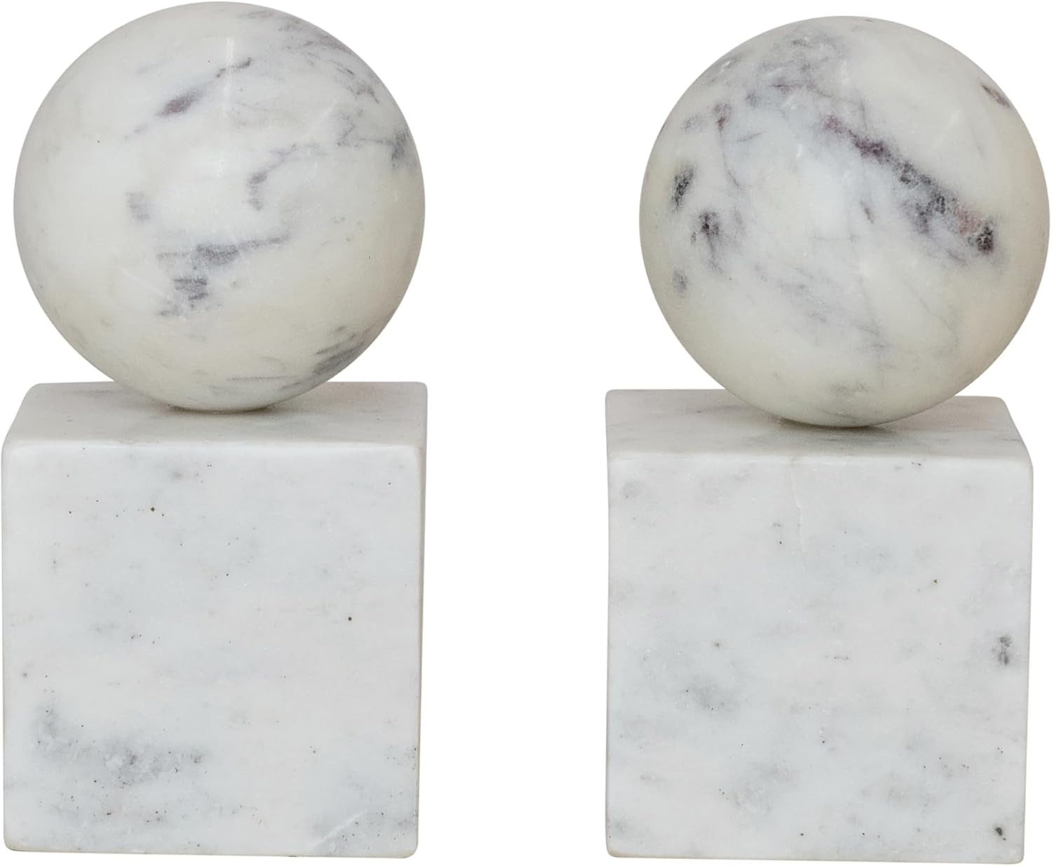 creative-co-op-2-piece-marble-geometric-bookends-white
