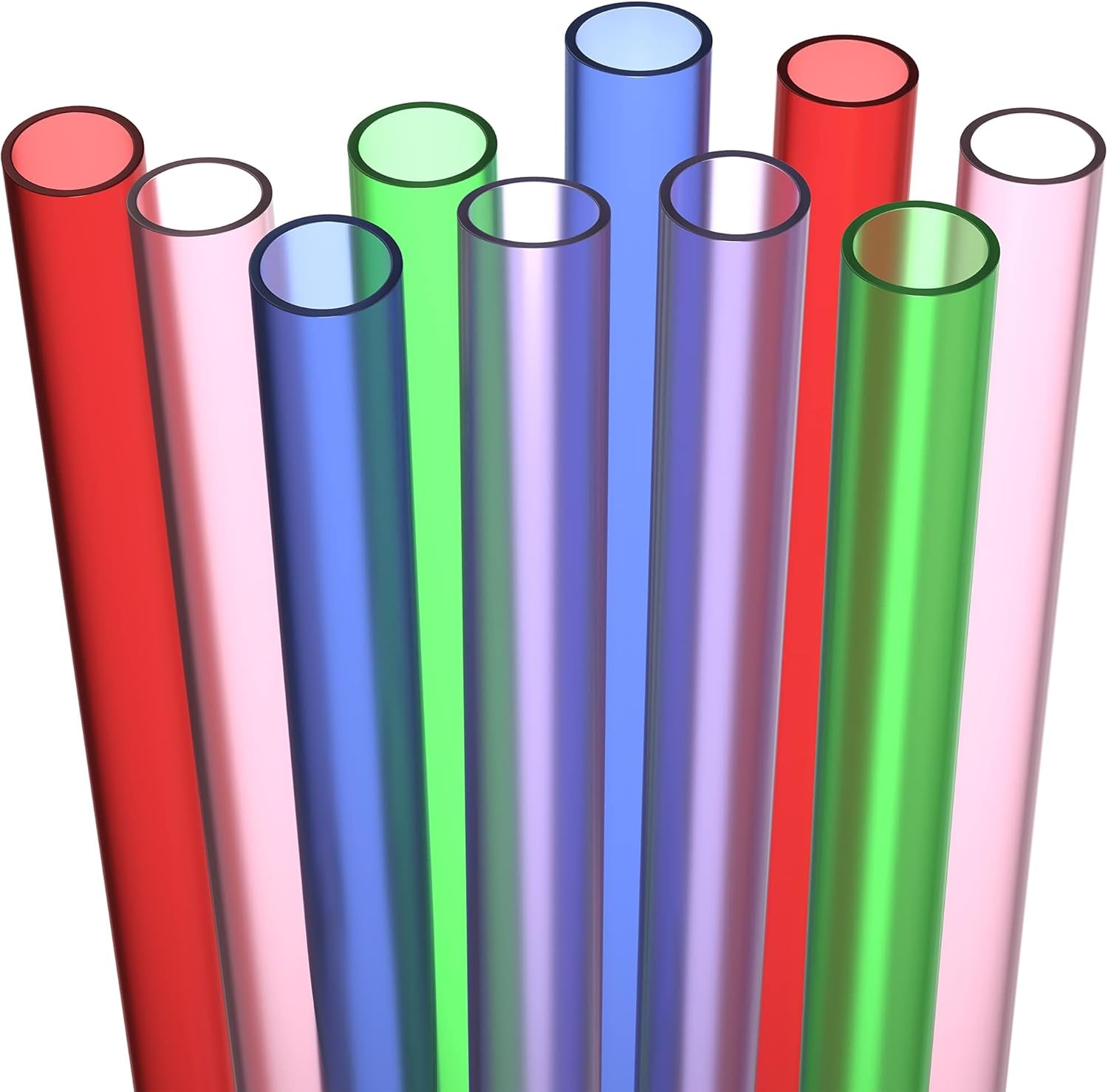 10-extra-wide-long-reusable-hard-plastic-drinking-straws-cleaning-brush-fat-thick-large-jumbo-straws-for-smoothies-milkshakes-thick-drinks-assorted-dishwasher-safe-bpa-free