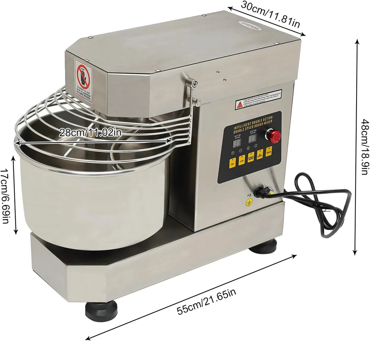 10-5qt-commercial-food-mixer-750w-dual-rotating-electric-dough-kneading-machine-kitchen-bakery-equipment-with-stainless-steel-bowl-security-shield-for-pizzeria-restaurant