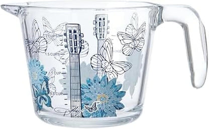 Glass Measuring Cup, Easy-Read Markings, Spout and Handle, Oven and Dishwasher Safe, 2 Cup1
