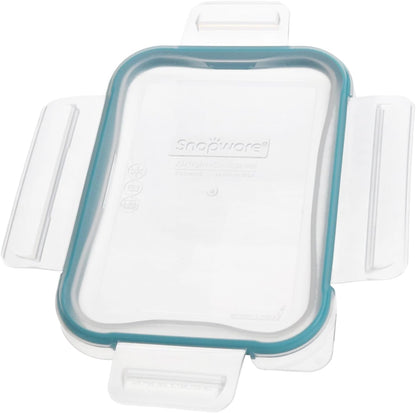 8602-PC Clear Lid W/Juniper Green Gasket (2-Pack) - Made in USA | Bpa-Free Construction | Freezer Safe | Top-Rack Dishwasher Safe | Reusable Design | Snap-Lock | Airtight Configuration4