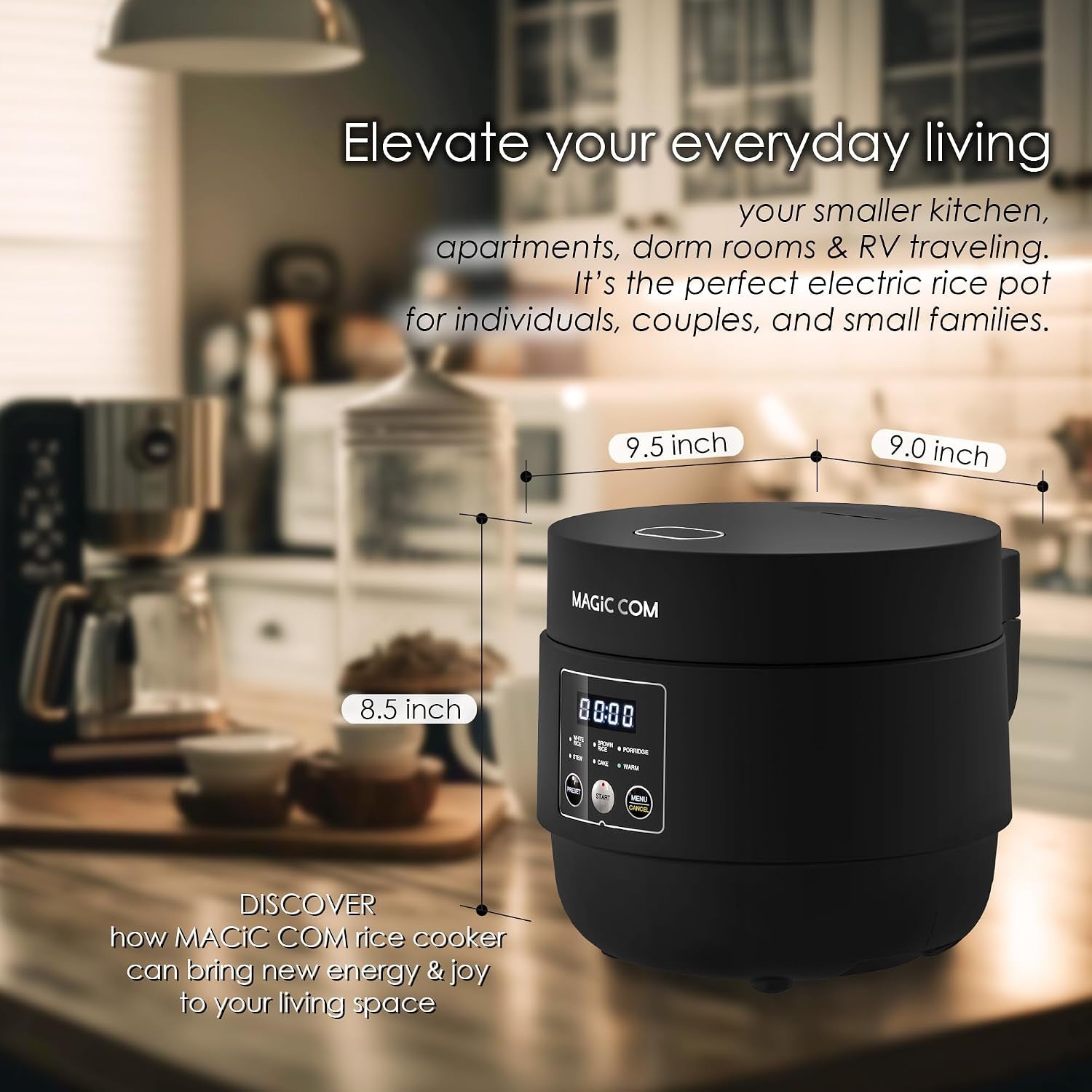 rice-cooker-4-cup-uncooked-8-cup-cooked-digital-display-with-warmer-small-rice-maker-multiple-settings-24h-delay-timer-automatic-keep-warm-nonstick-inner-pot-arrocera-electrica