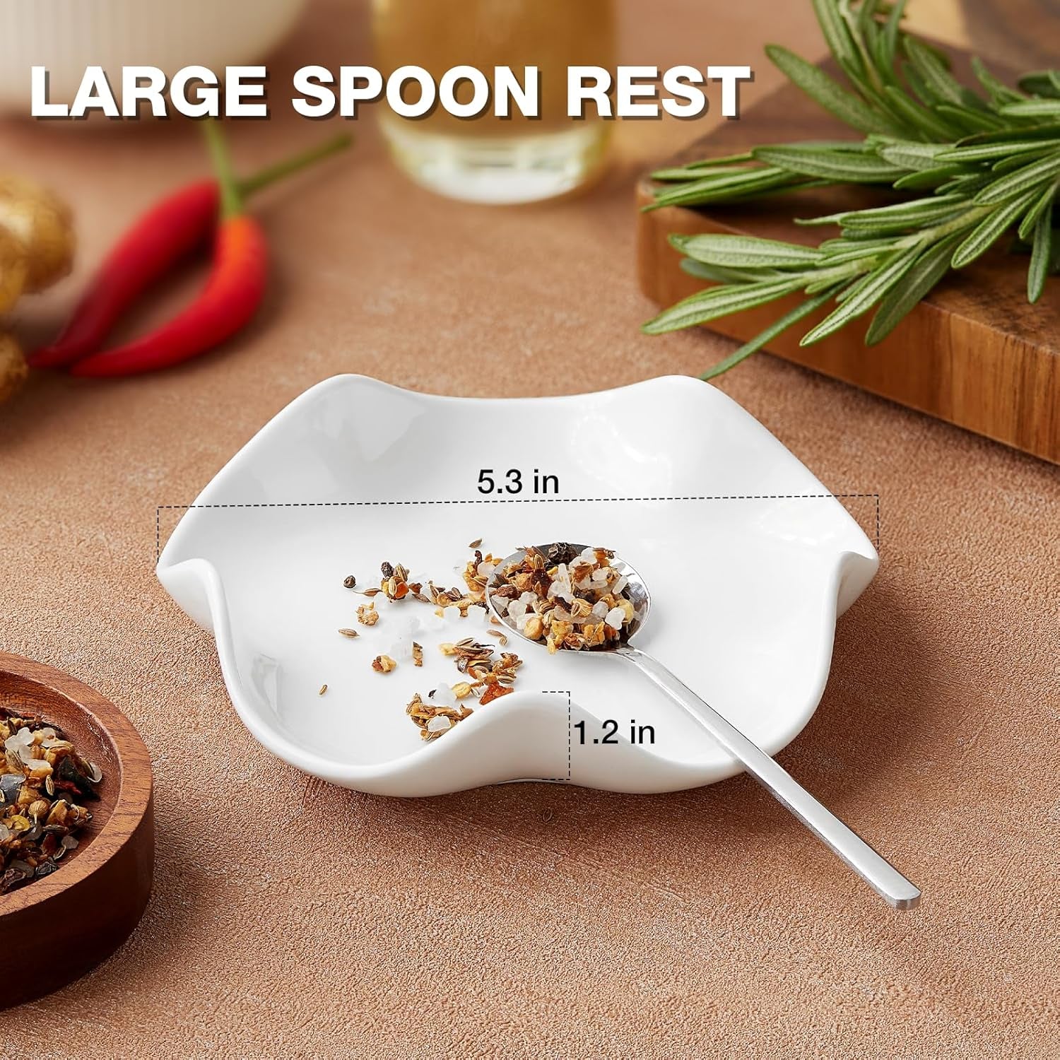 spoon-rest-for-stove-top-5-3-inch-ceramic-spoon-holder-for-kitchen-counter-coffee-spoon-holder-cooking-utensil-rest-for-spoons-ladles-tong-heat-resistant-spoon-rest-housewarming-gifts