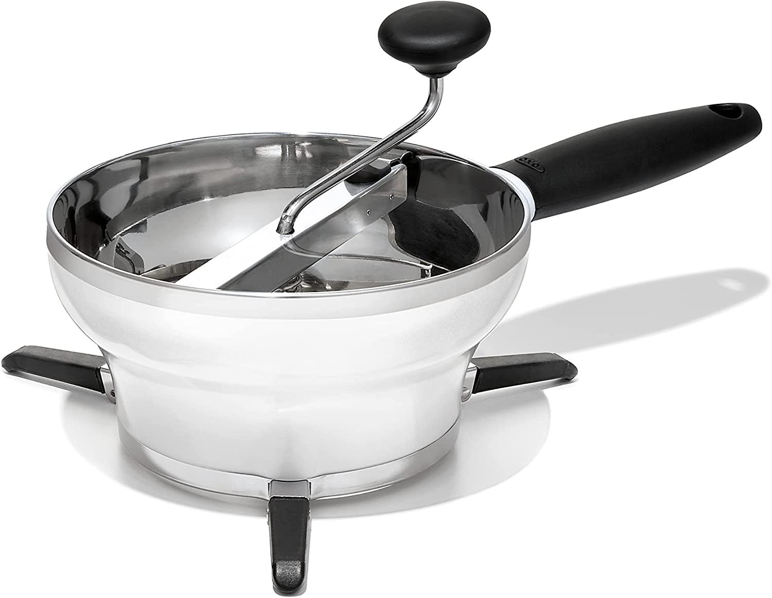 oxo-good-grips-stainless-steel-food-mill-for-purees-2-3-qt-capacity-three-grinding-disks-for-different-textures-non-slip-legs-ideal-for-purees-and-sauces-dishwasher-safe