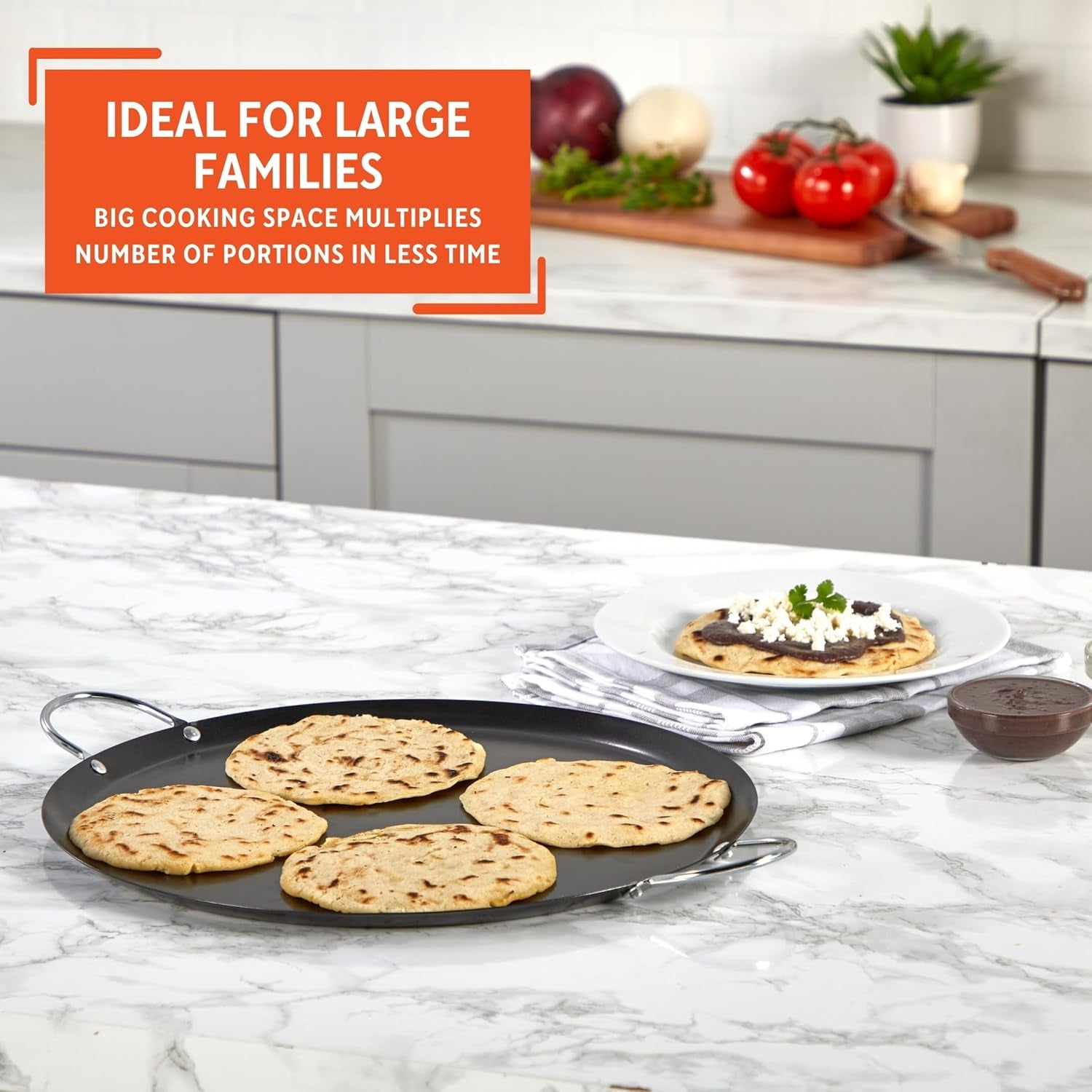 13-5in-carbon-steel-nonstick-round-comal-with-metal-handles-black-chrome-riveted-handles-great-for-tortillas-essential-kitchen-tool
