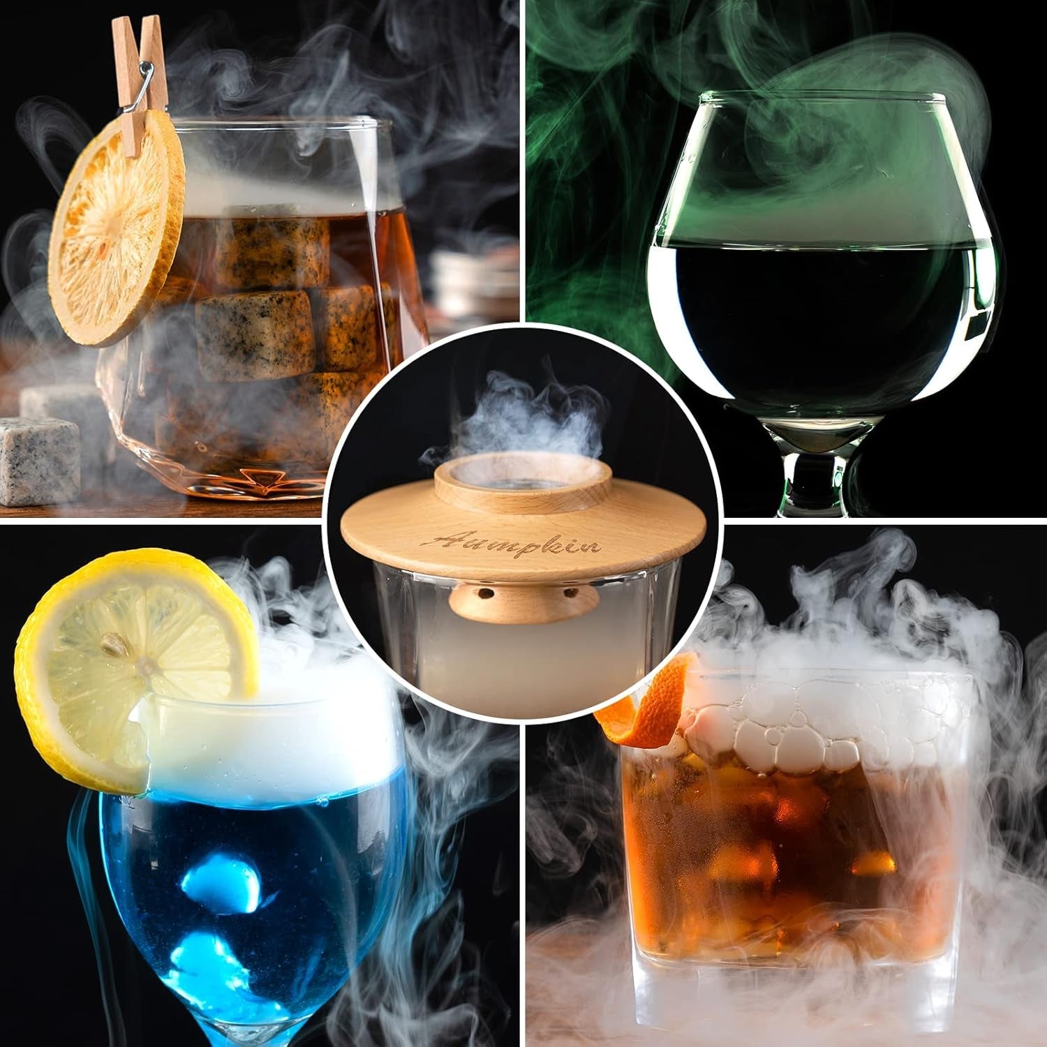 cocktail-smoker-kit-with-torch-6-flavors-wood-chips-bourbon-whiskey-smoker-infuser-kit-old-fashioned-drink-smoker-kit-birthday-bourbon-whiskey-gifts-for-men-dad-husband-without-butane