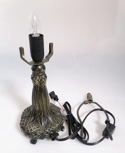 HMJ8033 Metal Base with Diameter 8 Inch Table Lamp Glass Lampshade4