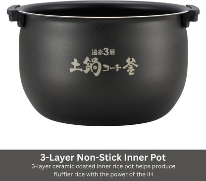 Jkt D10U 5.5 Cup Ih Rice Cooker 12 Menu, Ceramic Pot (Silver) | 12 Cooking Settings7