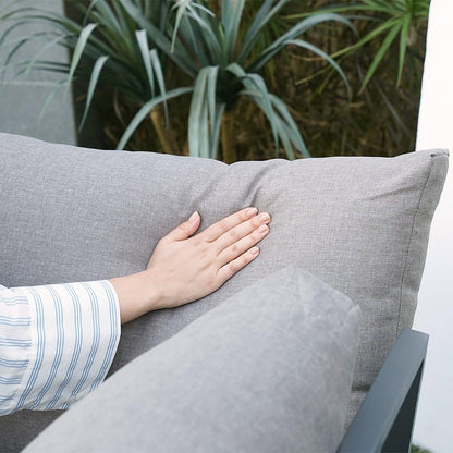 4-Seater Outdoor Conversation Set for Gardens, Decks, and Backyards4