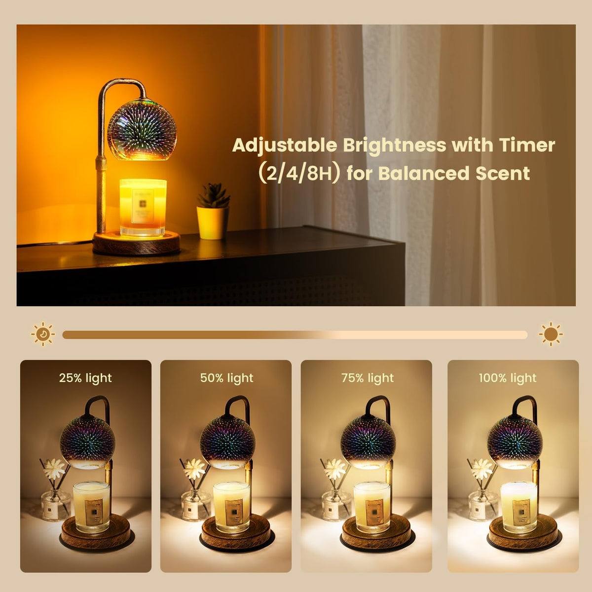 candle-warmer-lamp-with-timer-dimmable-adjustable-retro-2-bulbs