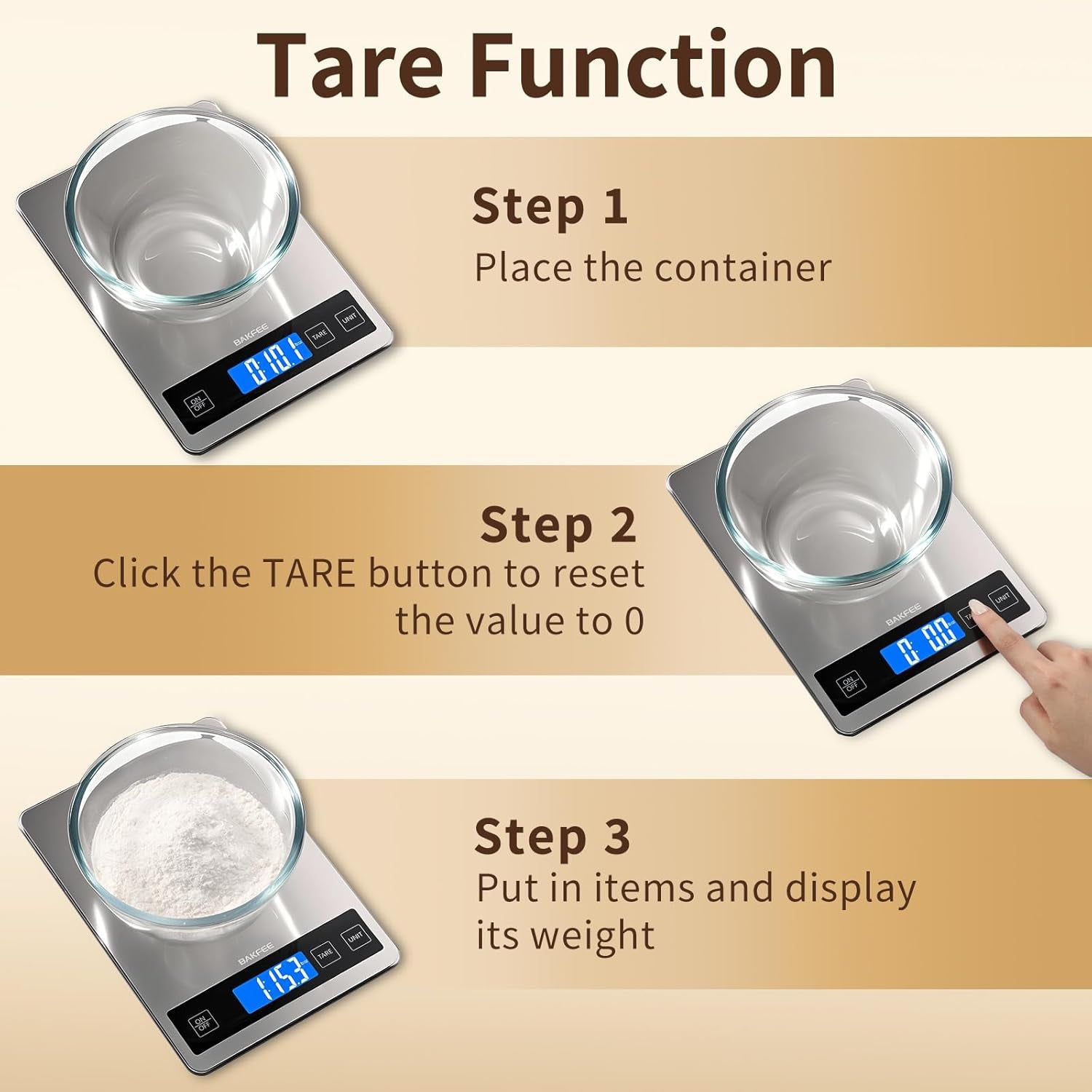 food-scale-33lb-kitchen-scale-with-1g-precision-rechargeable-black-premium-stainless-steel-tempered-glass-splash-resistant-sturdy-surface-usb-c-or-batteries-for-cooking-baking-meal-prep