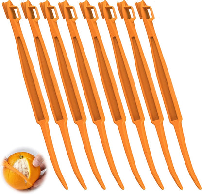 8Pc Orange Peeler, Citrus Peeler Tool and Fruit Peeler for Oranges, Lemons and Citrus Fruits1