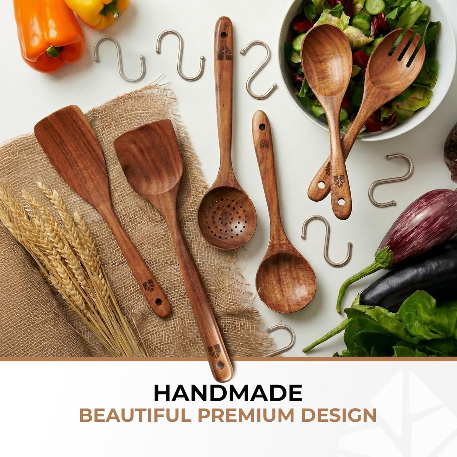 wooden-spoons-for-cooking-6-pcs-teak-wooden-utensil-set-with-hanging-hooks