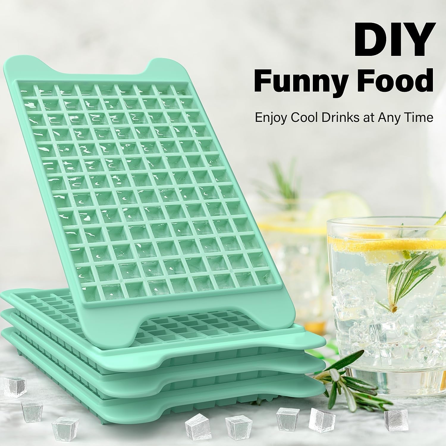 mini-ice-cube-tray-for-freezer-small-ice-trays-for-freezer-with-bin-117-4pcs-easy-release-nugget-ice-tray-crushed-ice-tray-with-container
