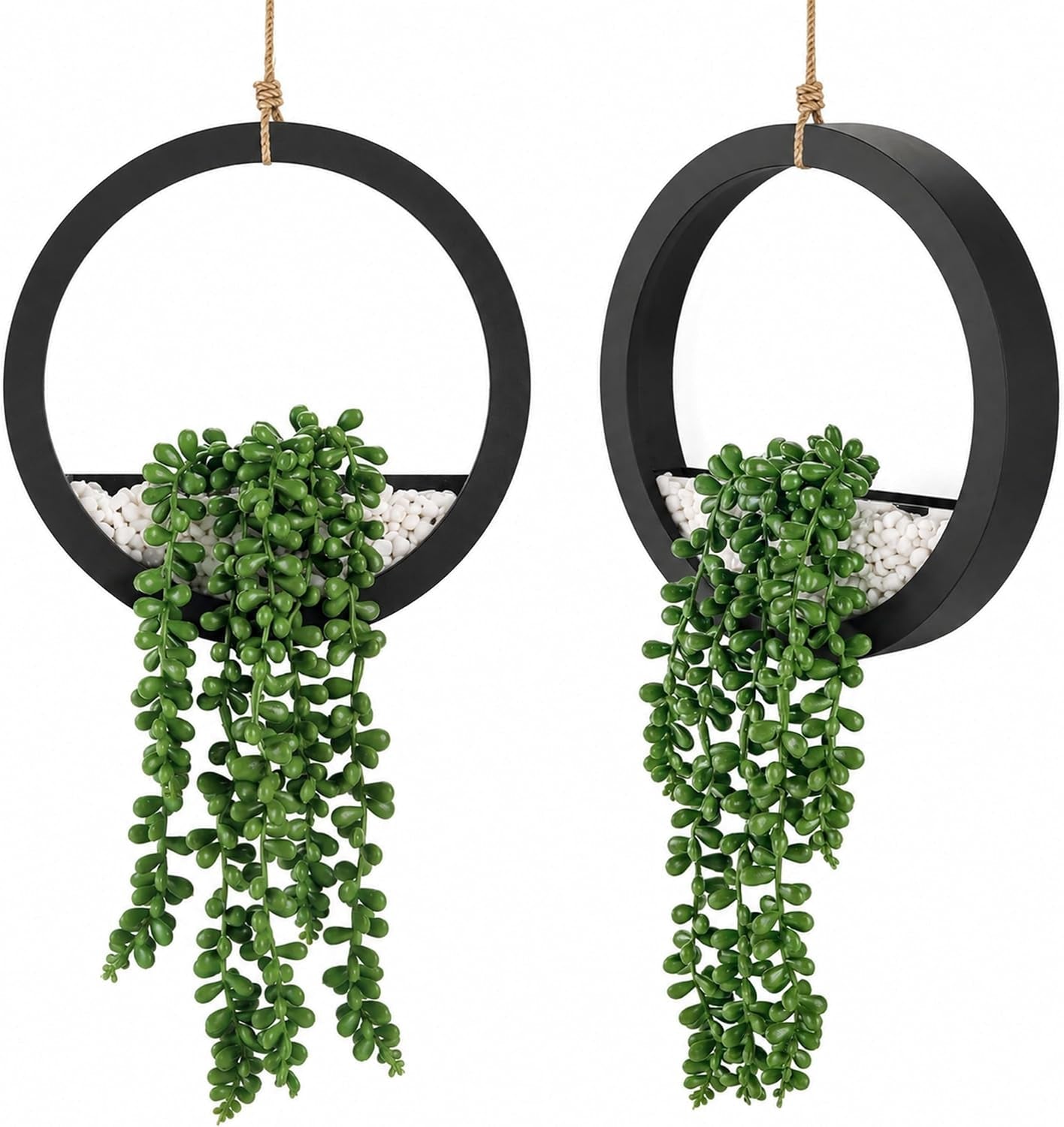 2-pack-16-artificial-hanging-plants-in-black-pots-for-wall-decor-hanging-succulents-plants-faux-string-of-pearls-plants-great-for-bathroom-bedroom-living-room-boho-wall-decor-fresh-all-year