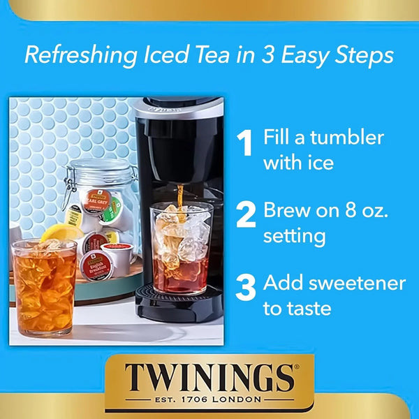 English Breakfast Black Tea K-Cups for Keurig, 56 CT Box (1 Pack) | a Smooth Classic Tea, Flavourful, Robust, Naturally Caffeinated, 56 K-Cup Pods for Single Serve Brewers, Enjoy Hot or Iced6