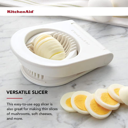 Kitchenaid Classic Egg Slicer with Stainless Steel Wires, 9 Inch, White5