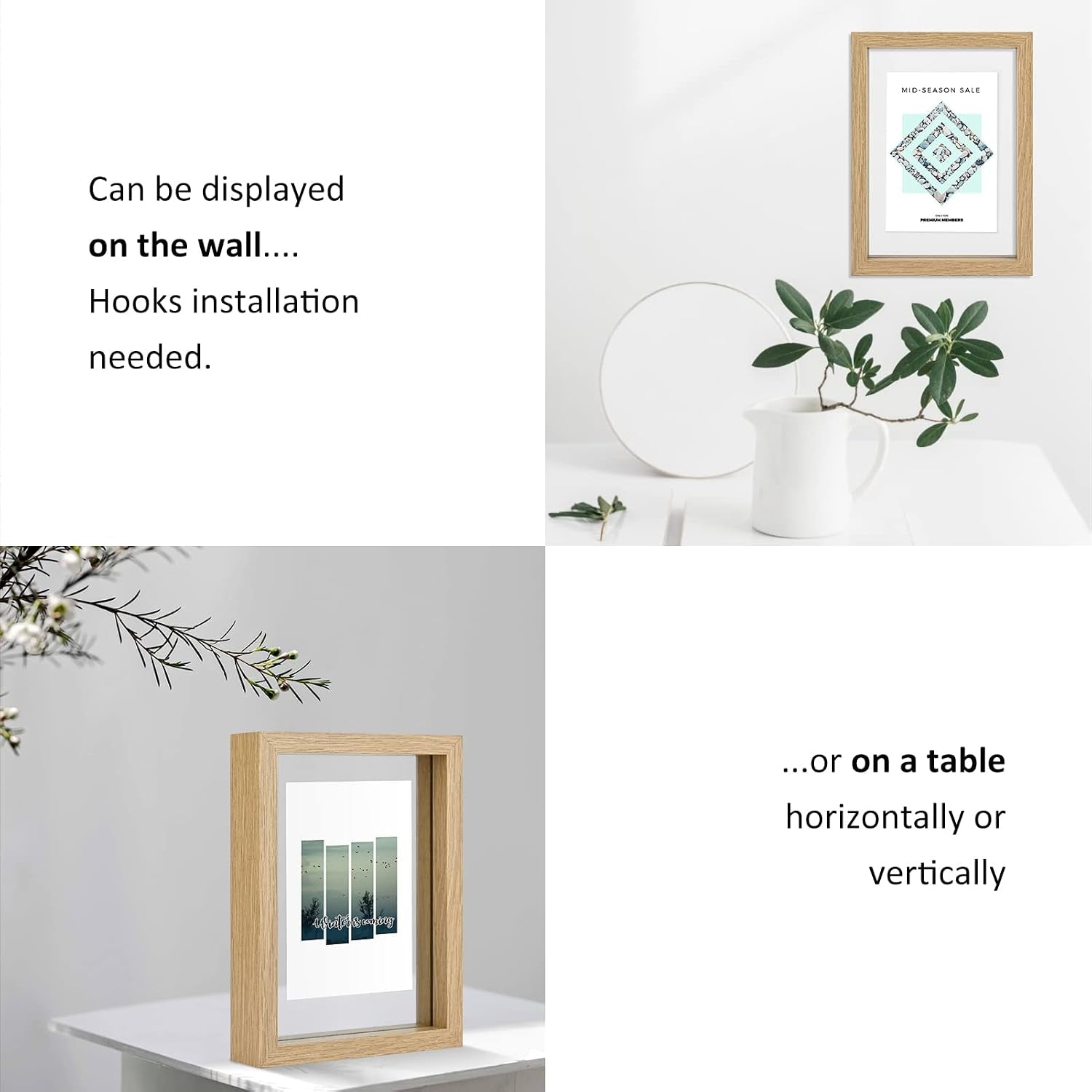 5x7-floating-frame-set-of-2-double-glass-rustic-photo-frame-for-wall-hanging-or-tabletop-standing-also-display-4x6-or-3x5-photo-for-floating-effect-natural