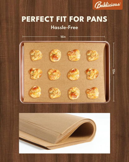 12X16Inch 220Pcs Unbleached Pre-Cut Heavy Duty Parchment Baking Sheets6