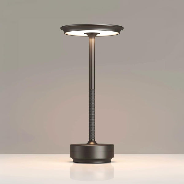 Rechargeable Table Lamp(Black), Cordless LED Desk Lamp with 5200Mah Battery, Touch Control, 3 Color Temperatures, Adjustable Brightness, Portable for Home, Hotel, Cafe & Camping1