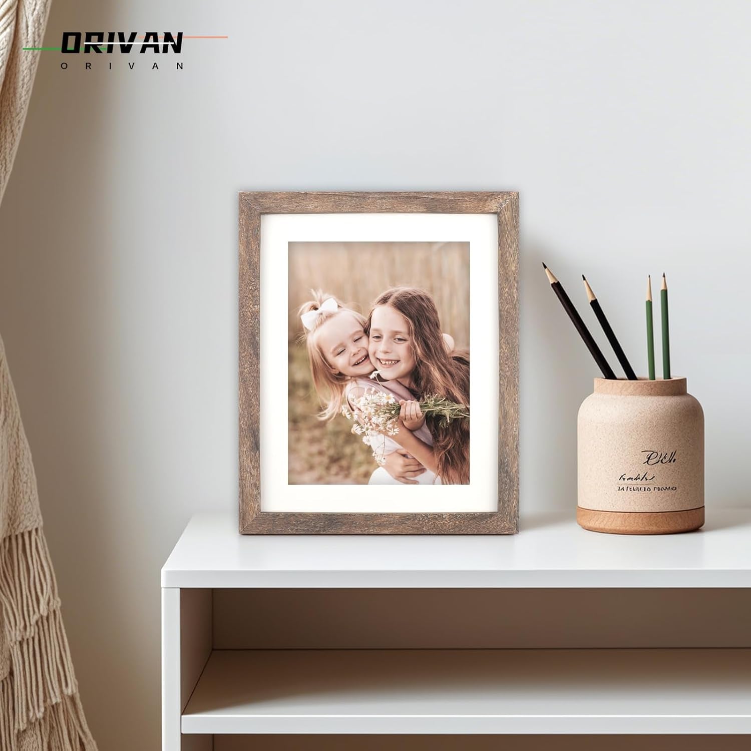 8x10-picture-frame-wood-display-picture-6x8-with-mat-vintage-brown