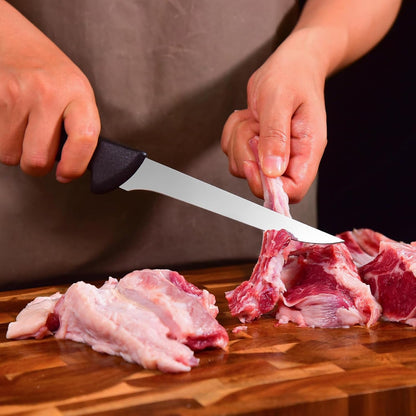 Boning Knife, Deboning Knife 6 in Razor Sharp Blade Cutting Meat4