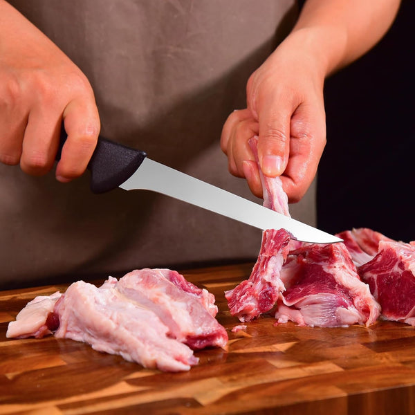 Boning Knife, Deboning Knife 6 in Razor Sharp Blade Cutting Meat4