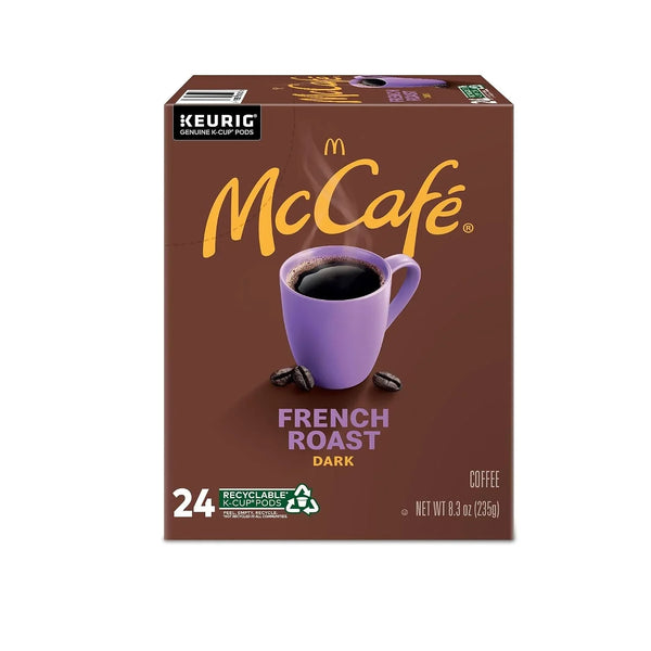 French Roast, Single Serve Coffee Keurig K-Cup Pods, Dark Roast, 96 Count (4 Packs of 24)10
