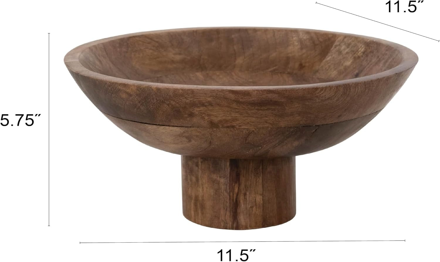 mango-wood-footed-bowl-walnut-finish