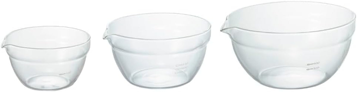 kb-1318-single-mouth-bowl-heat-resistant-glass-set-of-3-multi-balls-clear-made-in-japan