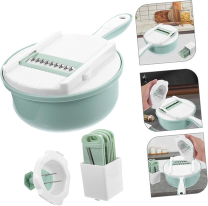 Stainless Steel Multifunctional Vegetable Grater Slicer Manual Kitchen Cutting Tools for Easy Peeling and Slicing for Home Cooking and Meal Prep Random Color6