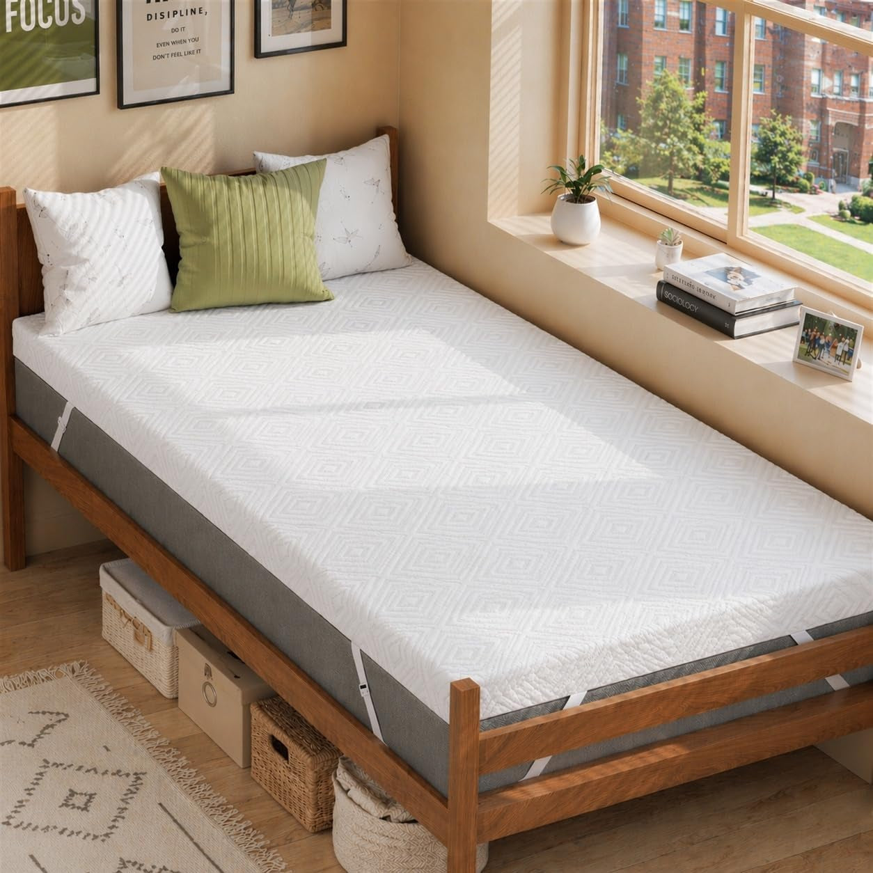twin-xl-mattress-topper-3-inch-gel-memory-foam-topper-for-dorm-college-students-foam-pad-with-non-slip-washable-cover-adjustable-straps-pressure-relief-certipur-us-certified-white