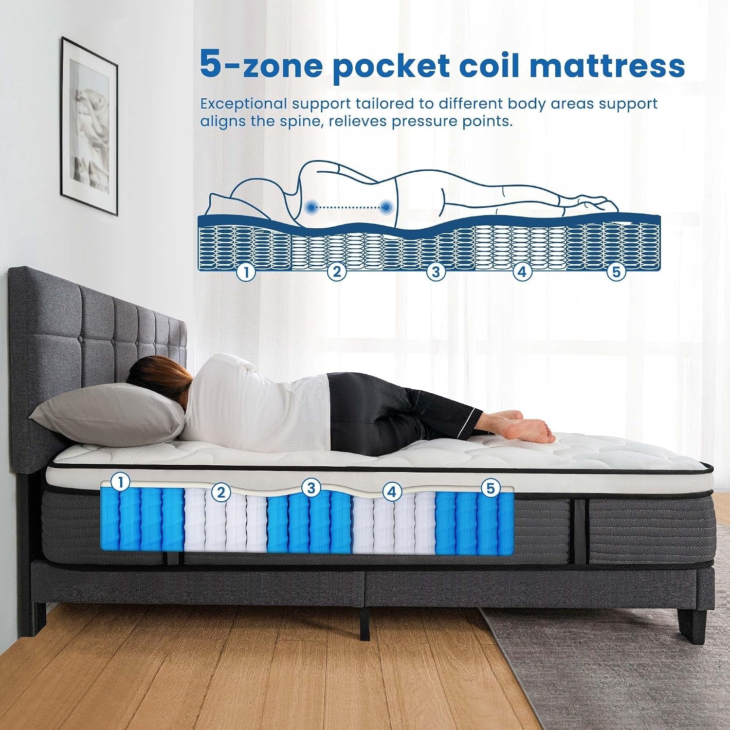 queen-mattress-12-inch-pillow-top-hybrid-mattress-in-a-box-medium-firm-fiberglass-free-soft-breathable-pressure-relief-memory-foam-pocket-innerspring-bed-certipur-us-certified
