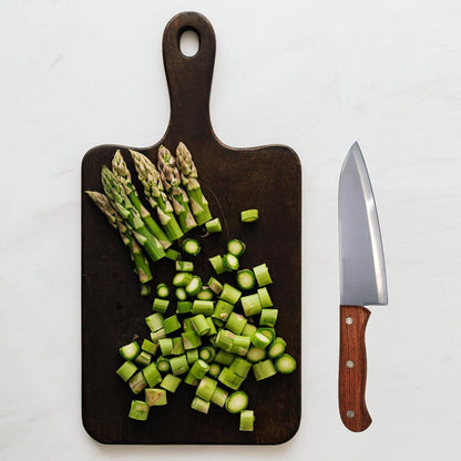 Chef Knife 6 Inch - MATTSTONE HILL Cook'S Knife, Kitchen Knife, High Carbon Stainless Steel, Wood Handle5
